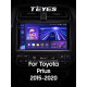 Android head unit Teyes CC3 4+64 Gb Toyota Prius XW50 2015-2020 9" 2k