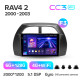 Android head unit Teyes CC3 6+128 Gb with 360° surround view° Toyota RAV4 2 CA20 CA20W XA20 2000 - 2003 (F3) 9" 2k