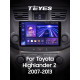 Android head unit Teyes CC3 4+32 Gb Toyota Highlander 2 XU40 2007-2013 (F2) 10" 2k (L1)