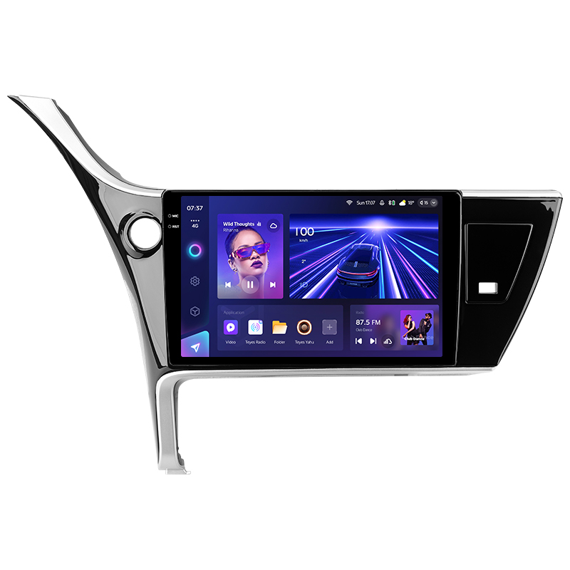 Android head unit Teyes CC3 4+32 Gb Toyota Corolla 11 2017-2018 10" 2k