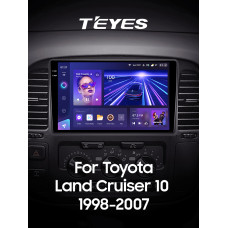 Android head unit Teyes CC3 4+32 Gb Toyota Land Cruiser 10 J100 100 1998-2007 9" 2k