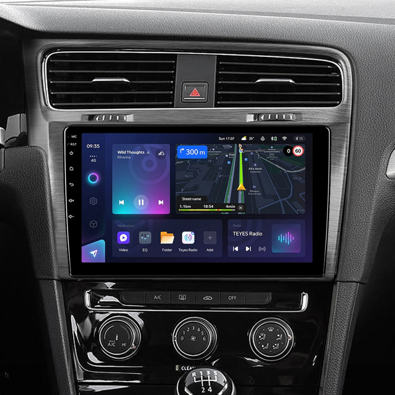 Android head unit Teyes CC3L 4+64 Gb Volkswagen Golf 7 MK7 (F1) 2012-2020 10"