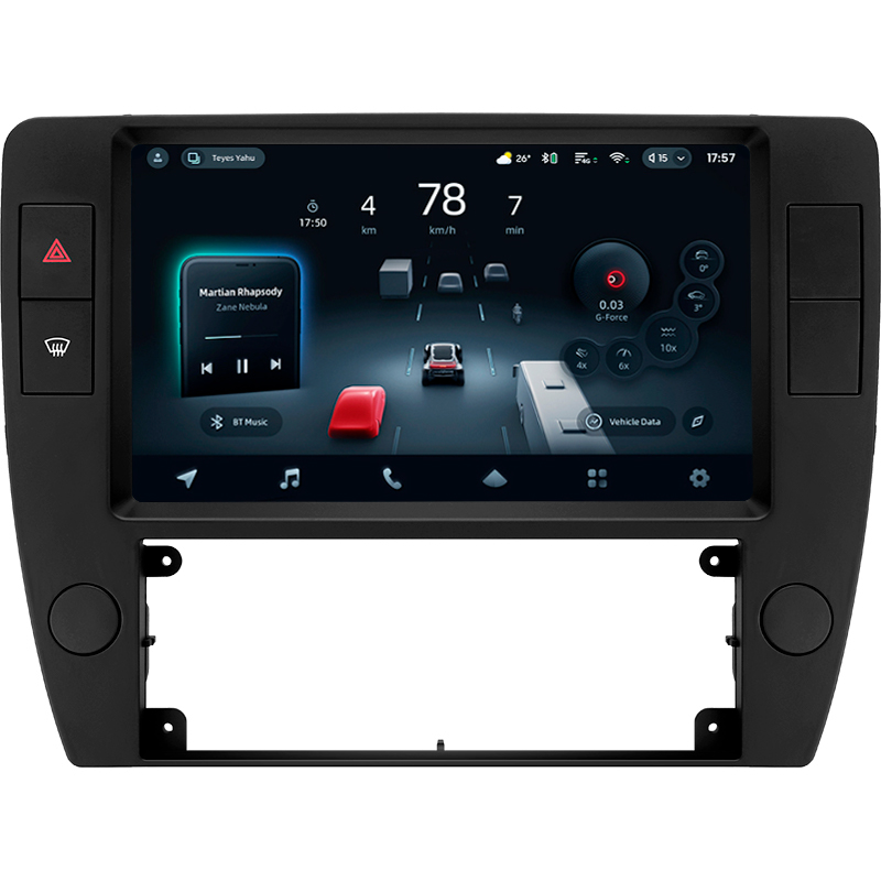 Android head unit Teyes CC4 Pro 8+128 Gb Volkswagen Passat B5 2000-2005 9" 2k