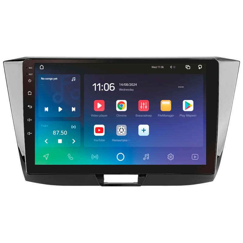 Android head unit SIGMA X10432 ANDROID 10 4+32 Gb 4G DSP Volkswagen Passat B8 2016-2018 10"