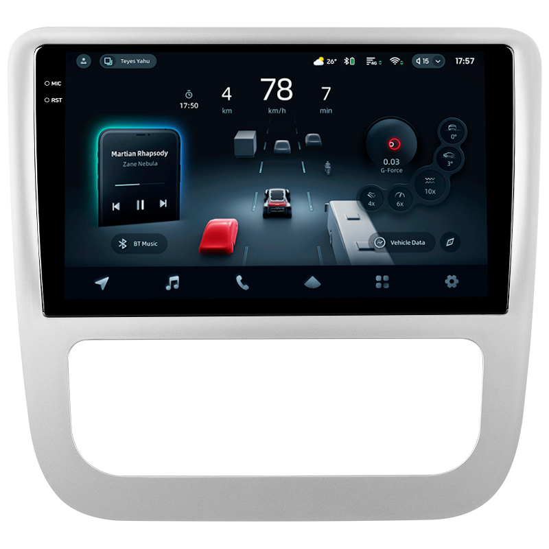 Android head unit Teyes CC4 Pro 8+128 Gb Volkswagen Scirocco 3 III Mk3 2008-2014 (F3) 9" 2k