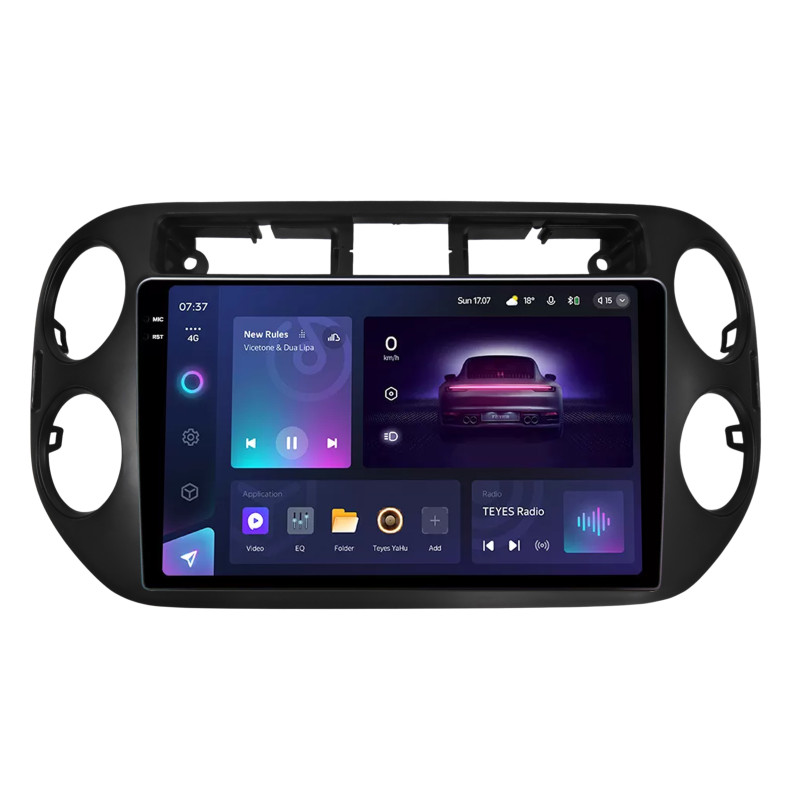 Android head unit Teyes CC3 6+128 Gb Volkswagen Tiguan 1 NF 2006-2017 A1 9" 2k