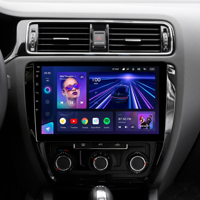 Android head unit Teyes CC3 4+32 Gb Volkswagen Jetta 6 2011-2018 10"