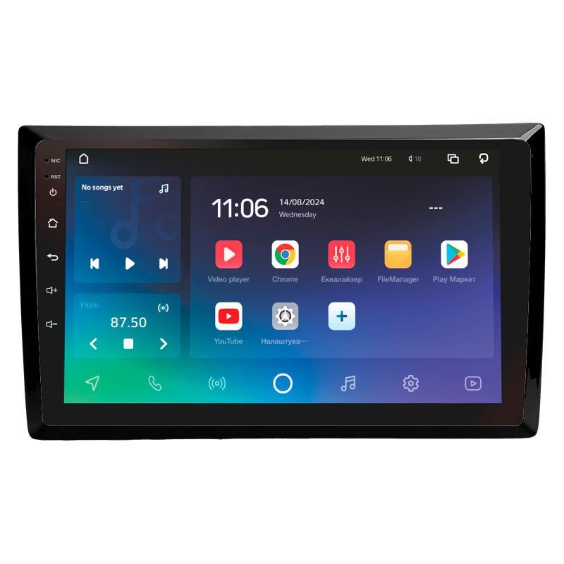 Android head unit SIGMA X9432 ANDROID 10 4+32 Gb 4G DSP Volkswagen Beetle A5 2011-2019 9"