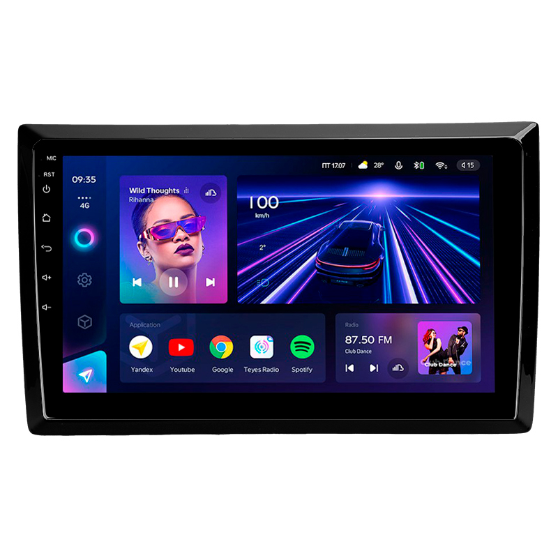 Android head unit Teyes CC3 4+32 Gb Volkswagen Beetle A5 2011-2019 9"
