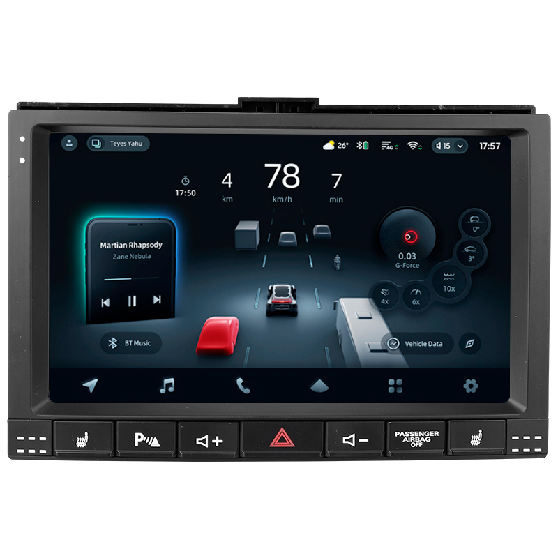Android head unit Teyes CC4 Pro 12+256 Gb Volkswagen Touareg GP 2002-2010 (F2) 9" 2k (L3)