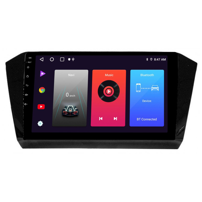 Android head unit SIGMA F10216 ANDROID 10 2+32 Gb Volkswagen Passat B8 B 2014+ 10"
