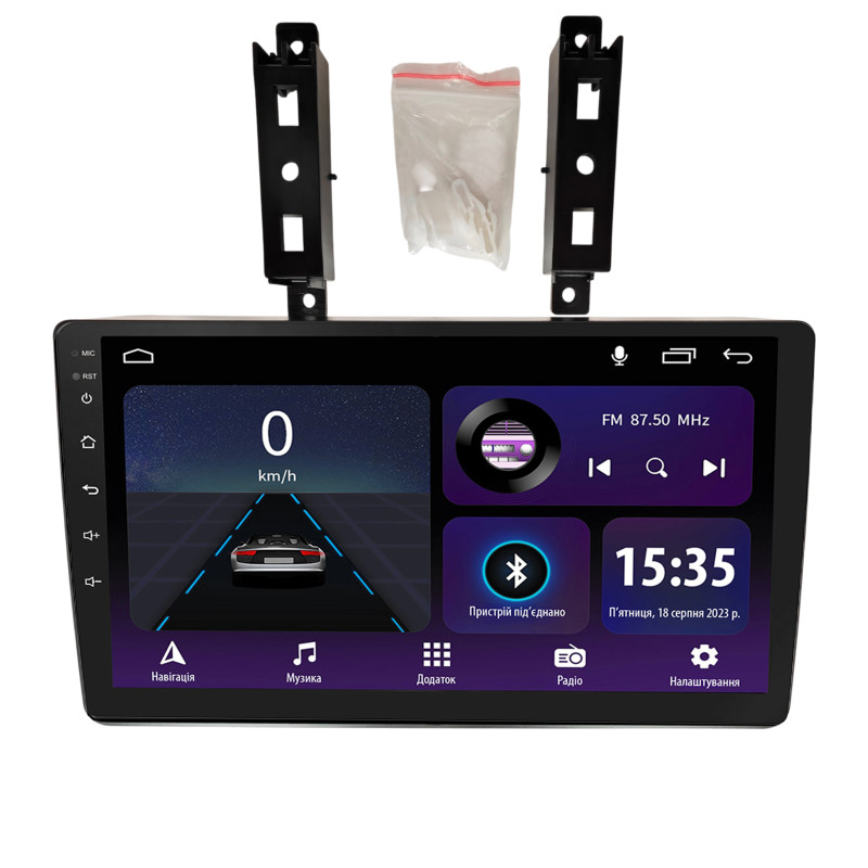 Android head unit SIGMA E9232 ANDROID 10 2+32 Gb Volkswagen Touareg 2002-2010 9"