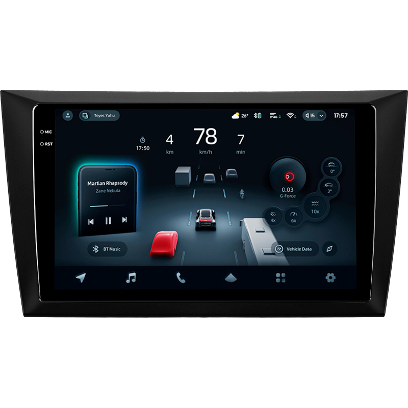 Android head unit Teyes CC4 Pro 12+256 Gb Volkswagen Golf 6 2008-2016 9" 2k