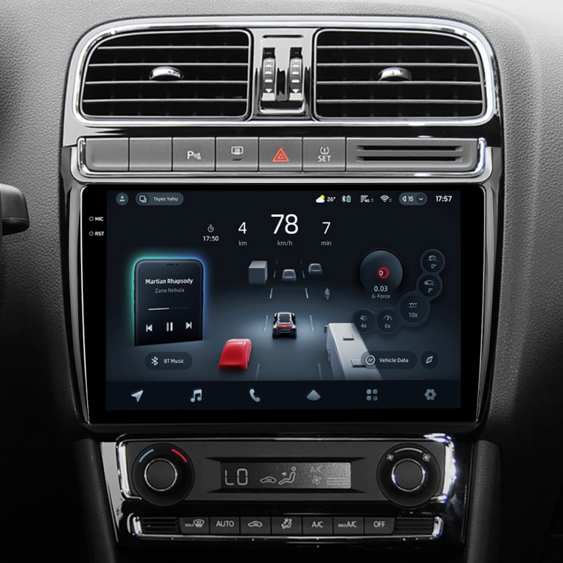 Android head unit Teyes CC4 Pro 12+256 Gb Volkswagen POLO 5 (F1) 2008-2020 9" 2k