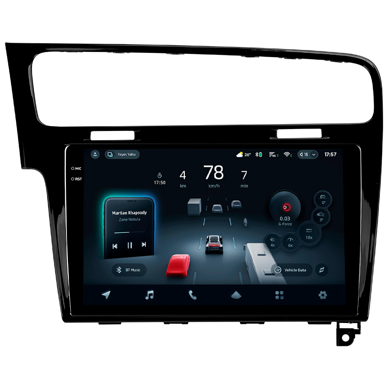 Android head unit Teyes CC4 Pro 8+128 Gb Volkswagen Golf 7 (F2) 2012-2020 10" 2k