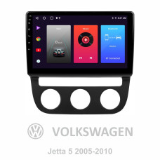 Android head unit SIGMA F10216 ANDROID 10 2+32 Gb Volkswagen Jetta 5 2005-2010 (F2) 10"
