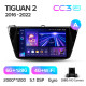 Android head unit Teyes CC3 6+128 Gb Volkswagen Tiguan 2 Mk 2016-2022 (A) 10" 2k