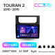 Android head unit Teyes CC3 6+128 Gb with 360° surround view° Volkswagen Touran 2 1T 2010-2015 10" 2k