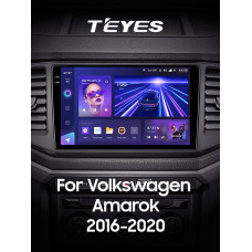 Android head unit Teyes CC3 6+128 Gb with 360° surround view° Volkswagen Amarok 1 2016-2020 9" 2k (L1)