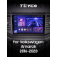 Android head unit Teyes CC3 6+128 Gb with 360° surround view° Volkswagen Amarok 1 2016-2020 9" 2k (L1)