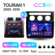 Android head unit Teyes CC3 6+128 Gb with 360° surround view° Volkswagen Touran 1 2003-2010 (F2) 10" 2k