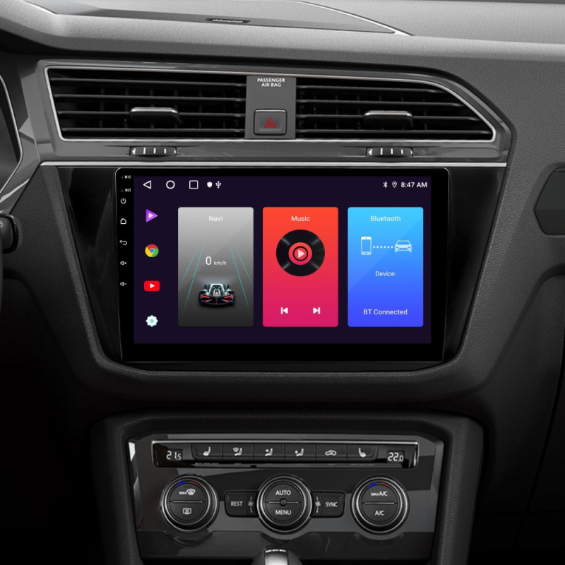 Android head unit SIGMA F10216 ANDROID 10 2+32 Gb Volkswagen Tiguan 2 Mk 2016-2022 (A) 10"