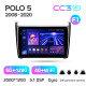 Android head unit Teyes CC3 6+128 Gb with 360° surround view° Volkswagen POLO 5 (F1) 2008-2020 9" 2k