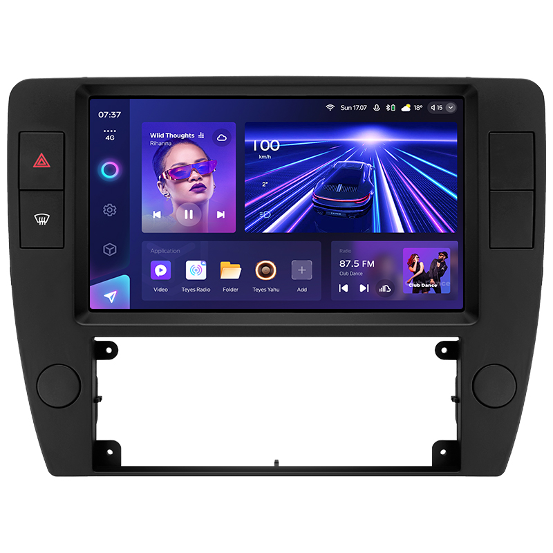 Android head unit Teyes CC3 6+128 Gb with 360° surround view° Volkswagen Passat B5 2000-2005 9" 2k