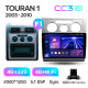 Android head unit Teyes CC3 4+32 Gb Volkswagen Touran 1 2003-2010 (F1) 10" 2k