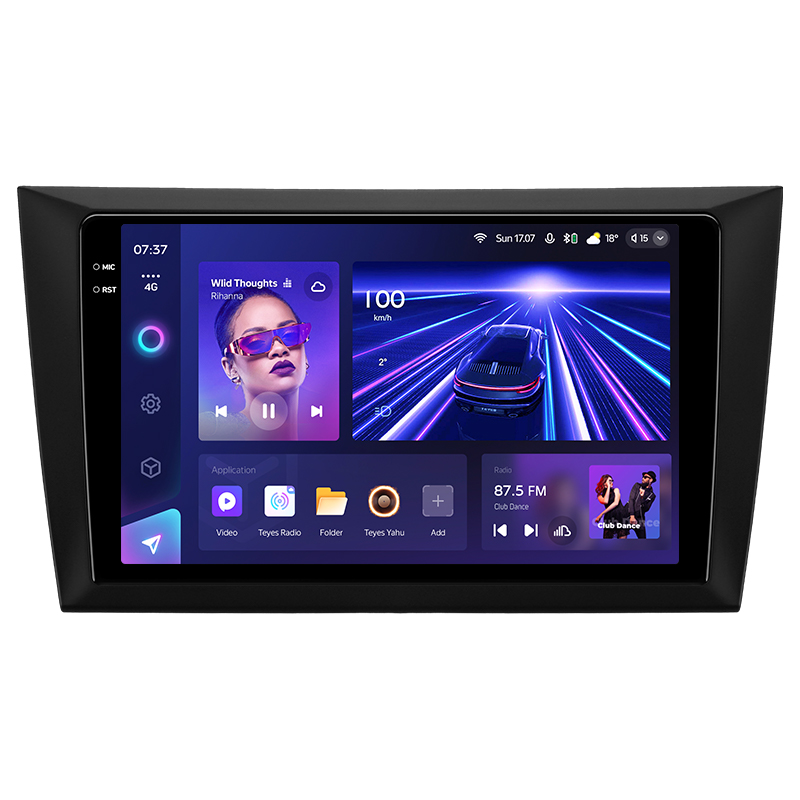Android head unit Teyes CC3 4+64 Gb Volkswagen Golf 6 2008-2016 9" 2k