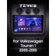 Android head unit Teyes CC3 6+128 Gb with 360° surround view° Volkswagen Touran 1 2003-2010 (F1) 10" 2k