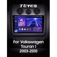 Android head unit Teyes CC3 6+128 Gb Volkswagen Touran 1 2003-2010 (F2) 10" 2k