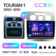 Android head unit Teyes CC3 6+128 Gb with 360° surround view° Volkswagen Touran 1 2003-2010 (F1) 10" 2k