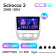 Android head unit Teyes CC3 6+128 Gb with 360° surround view° Volkswagen Scirocco 3 III Mk3 2008-2014 (F4) 9" 2k