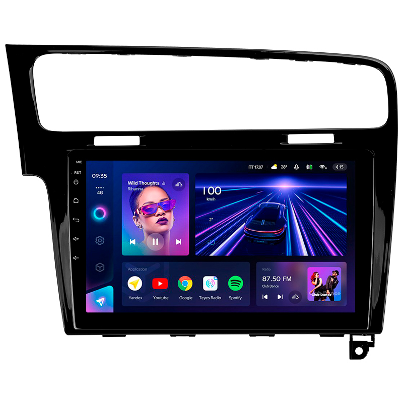 Štátní magnetofon Teyes CC3 4+32 GB Volkswagen Golf 7 (F2) 2012–2020 10