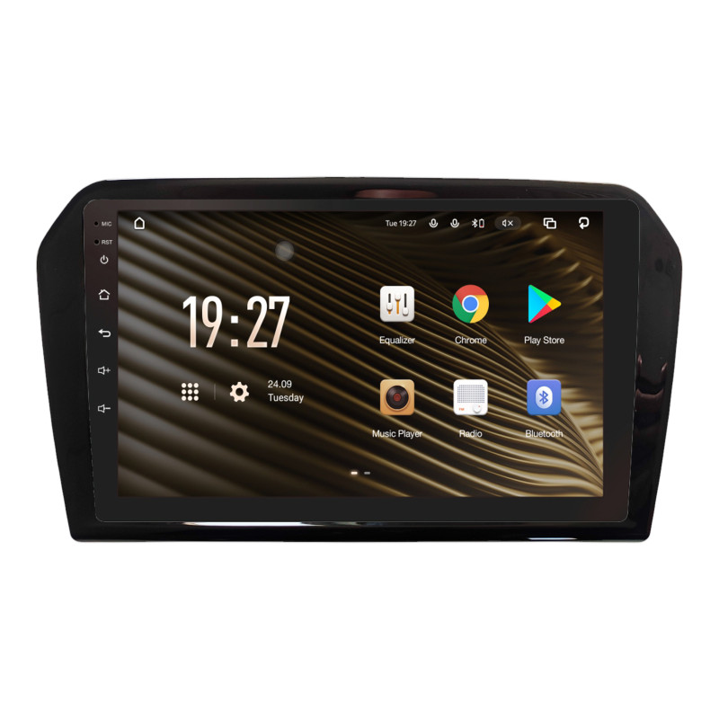 Android head unit SIGMA S9432 ANDROID 10 4+32 Gb 4G DSP Volkswagen JETTA 2013-2017 UV Black 9"