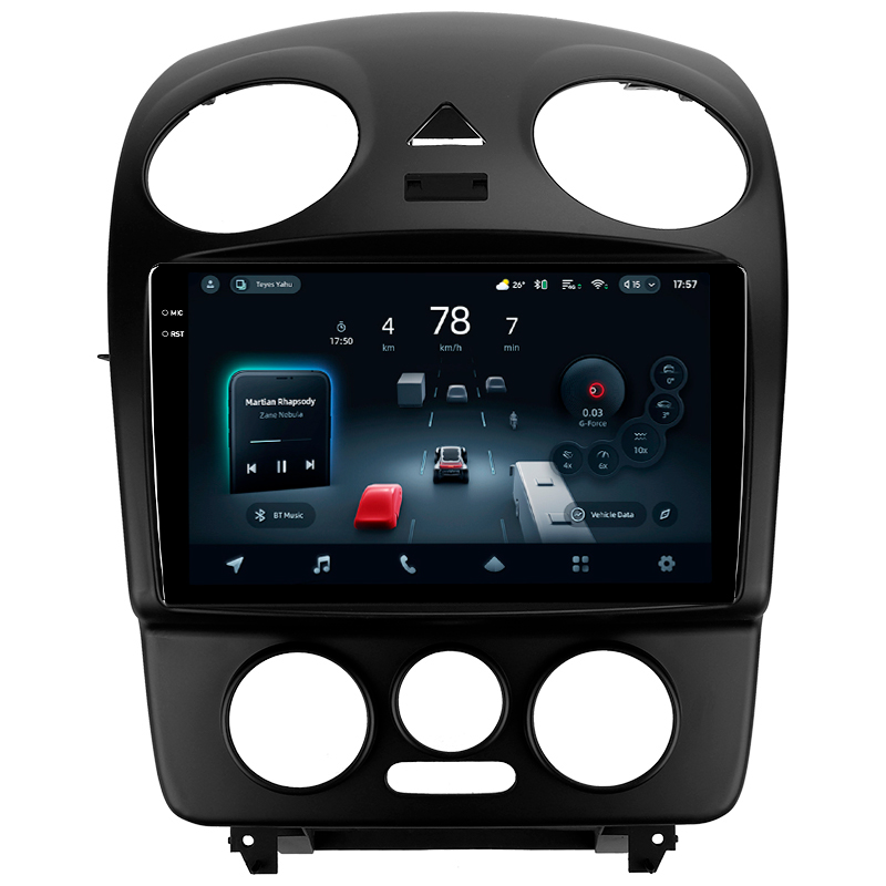 Štátní magnetofon Teyes CC4 Pro 8+128 GB pro Volkswagen Beetle A4 2002–2011, 9