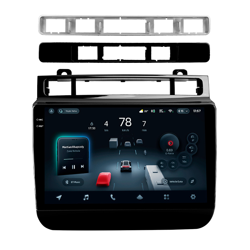 Android head unit Teyes CC4 Pro 12+256 Gb Volkswagen Touareg FL NF 2010-2018 (B) 9" 2k (L3)