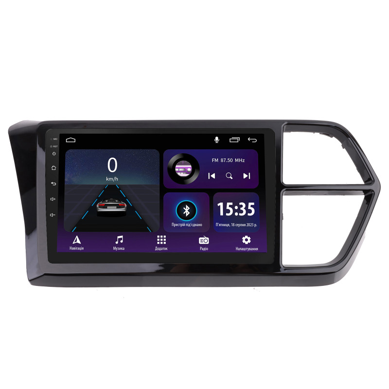 Android head unit SIGMA E10232 ANDROID 10 2+32 Gb Volkswagen JETTA 2019-2022 UV Black 10"