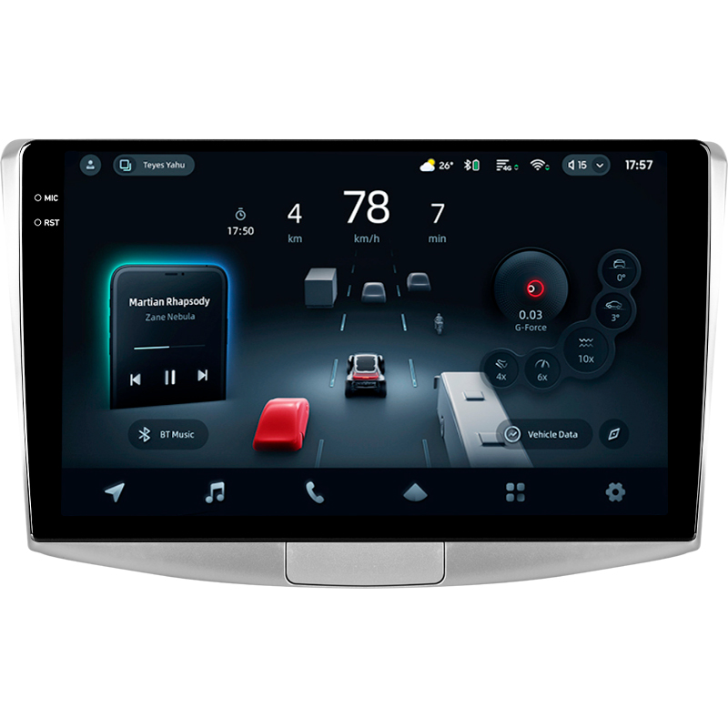 Android head unit Teyes CC4 Pro 8+128 Gb Volkswagen Passat 7 B7 2010-2015 10" 2k