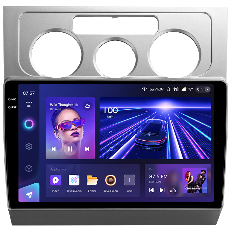 Štátní magnetofon Teyes CC3 4+64 GB Volkswagen Touran 1 (2003–2010, F1) 10