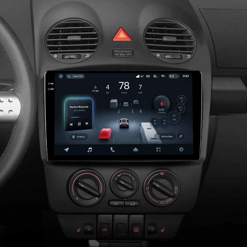 Štátní magnetofon Teyes CC4 Pro 8+128 GB pro Volkswagen Beetle A4 2002–2011, 9