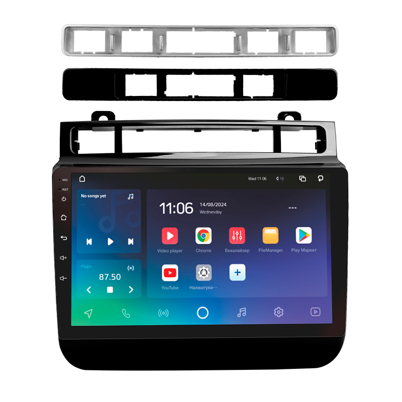 Android head unit SIGMA X9432 ANDROID 10 4+32 Gb 4G DSP Volkswagen Touareg FL NF 2010-2018 (B) 9" (L3)
