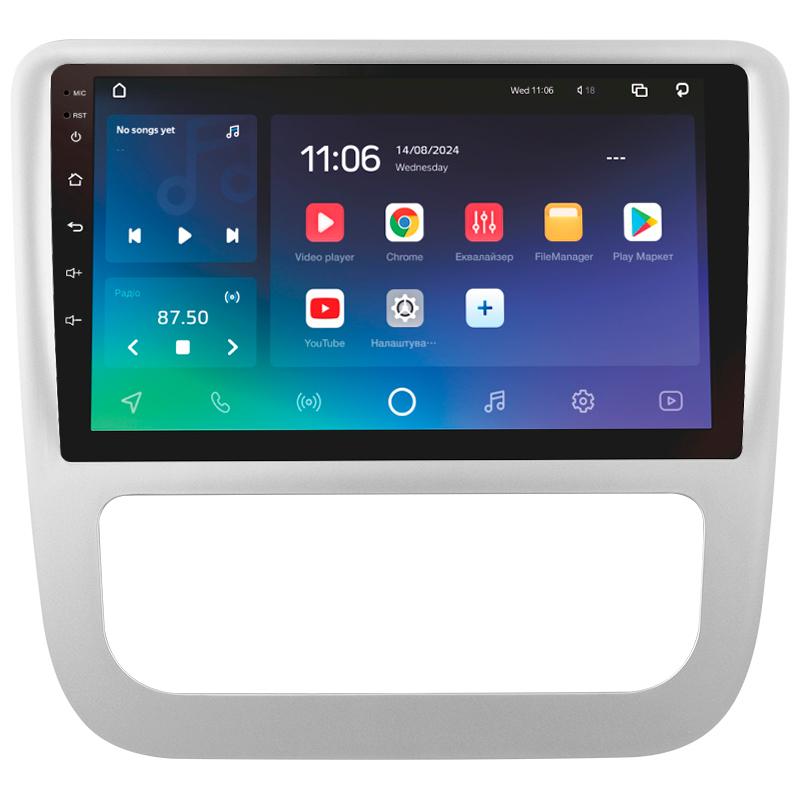 Android head unit SIGMA X9432 ANDROID 10 4+32 Gb 4G DSP Volkswagen Scirocco 3 III Mk3 2008-2014 (F3) 9"