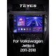 Android head unit Teyes CC3 6+128 Gb Volkswagen Jetta 6 2011-2018 10" 2k