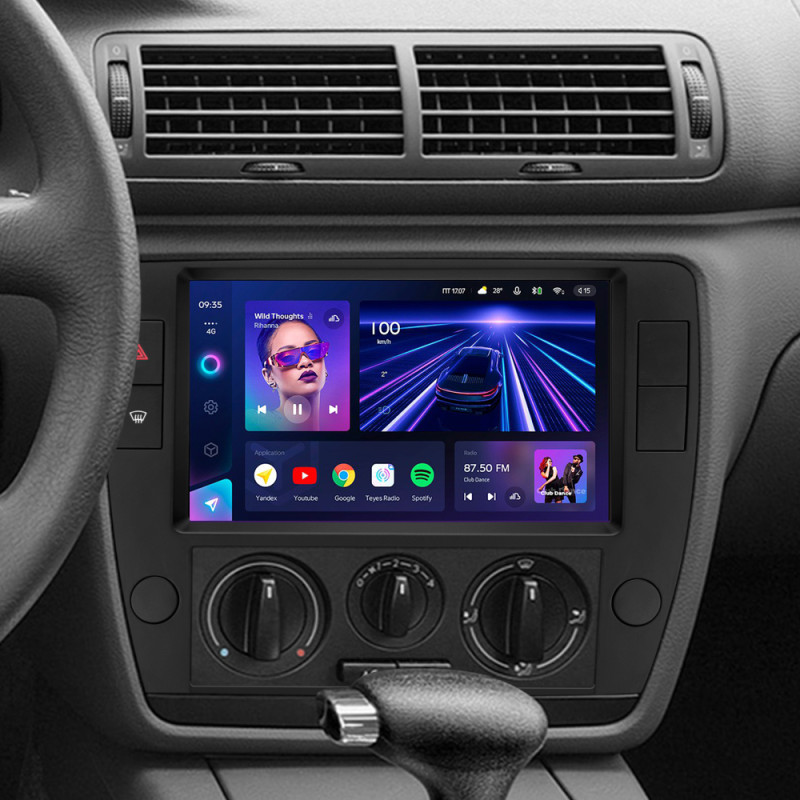 Android head unit Teyes CC3 4+32 Gb Volkswagen Passat B5 2000-2005 9"