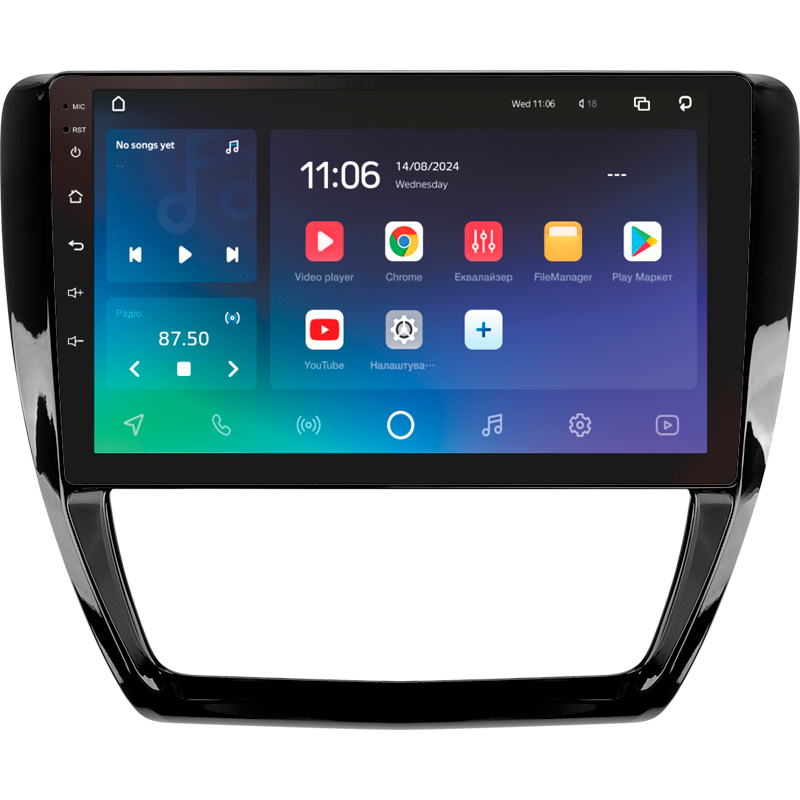 Android head unit SIGMA PRO 10464 ANDROID 10 4+64 Gb 4G DSP Volkswagen Jetta 6 2011-2018 10"