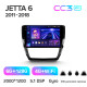 Štátní magnetofon Teyes CC3 6+128 GB s kruhovým pohledem 360° pro Volkswagen Jetta 6 (2011–2018), 10