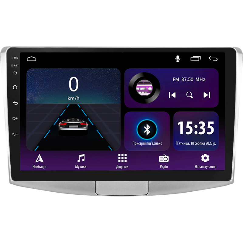 Android head unit SIGMA E10232 ANDROID 10 2+32 Gb Volkswagen Passat 7 B7 2010-2015 10"