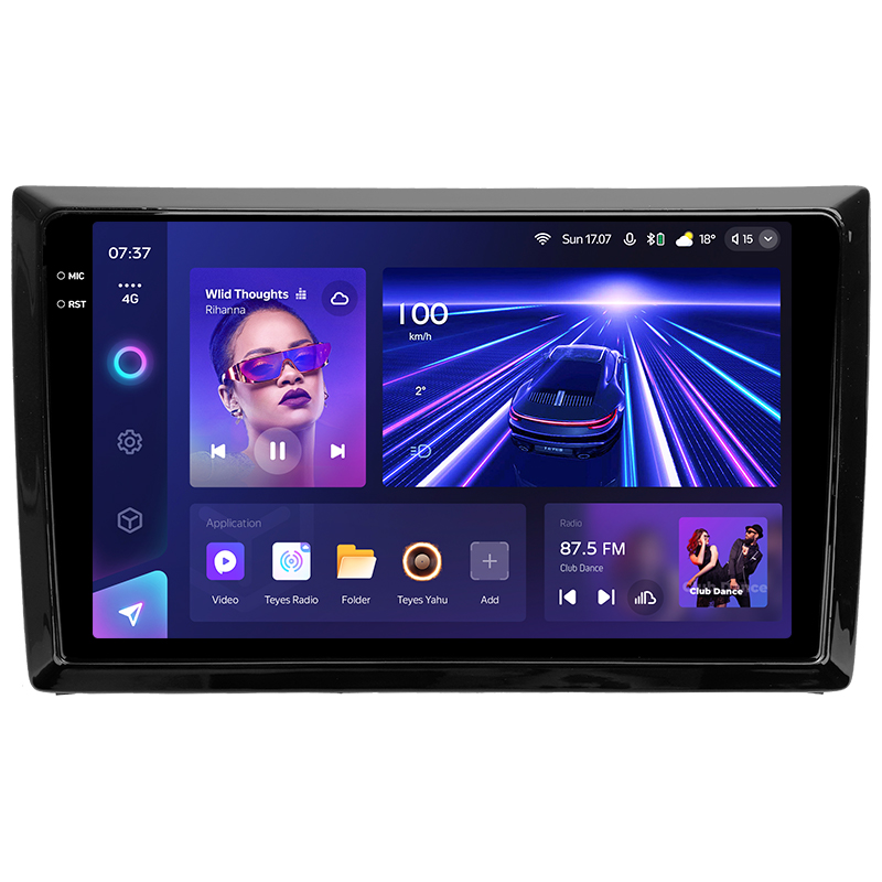 Android head unit Teyes CC3 4+64 Gb Volkswagen Beetle A5 2011-2019 9" 2k
